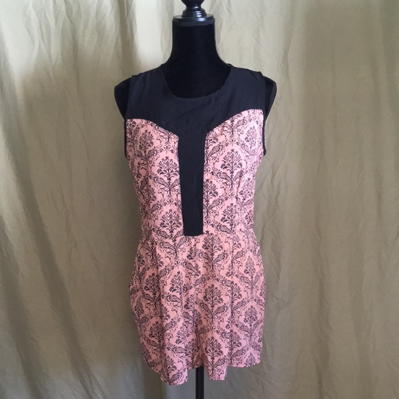 Sweet Rain Pants - Sweet Rain Romper in Peach